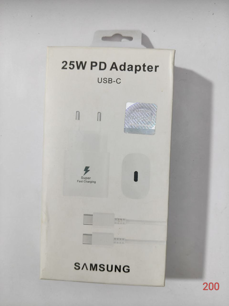 Samsung 25W PD Adapter USB-C Charger